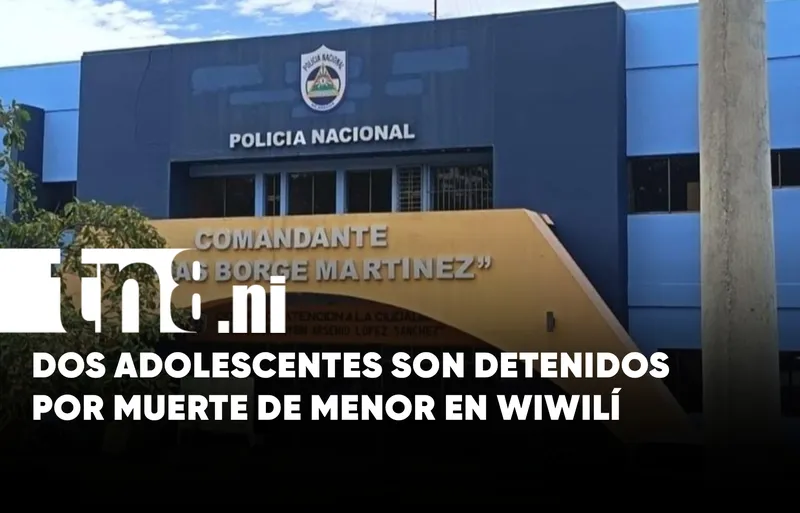 Capturan a dos adolescentes por muerte de un menor de 15 años en Wiwilí,...
