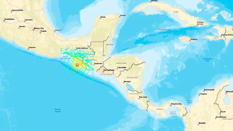 Fuerte sismo de magnitud 7,4 sacude el sur de México esta mañana