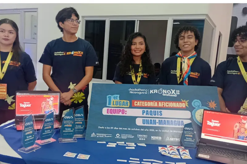 Inatec premia a los ganadores de Hackathon Kronox 2026