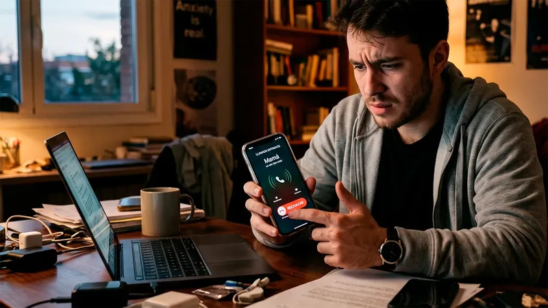 Por qué los jóvenes ya no cogen el teléfono aunque tengan el móvil siempre en la mano