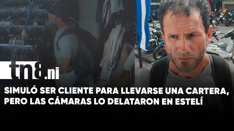 Captan a sujeto ocultando una cartera entre sus prendas en tienda del centro de...