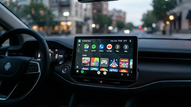 La app de Android Auto para ver YouTube o Plex se actualiza y añade una gran cantidad de juegos para disfrutar desde el coche