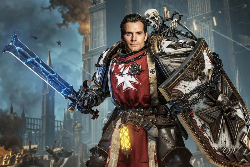 Henry Cavill comparte un nuevo comunicado sobre Warhammer 40K que confirma todos nuestros deseos y muestra el logo oficial