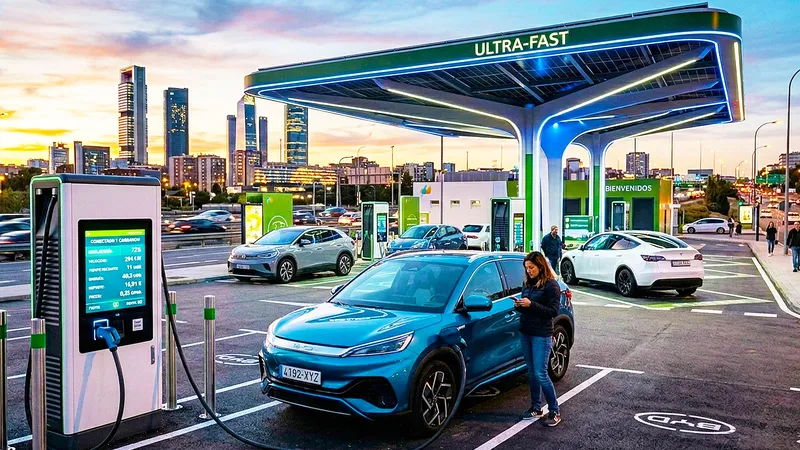 Buena noticia para la carga ultrarrápida en España: recargar un coche eléctrico ya puede costar menos de 20 céntimos por kWh