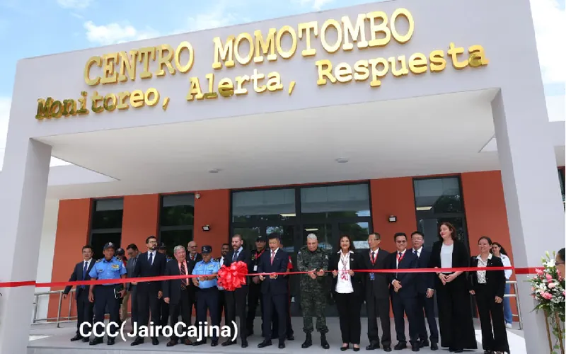 Nicaragua inaugura moderno centro de monitoreo, alerta y respuesta