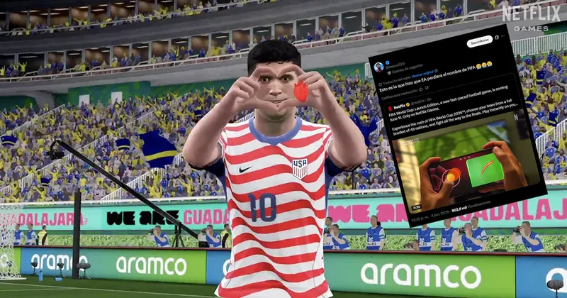 “¿EA perdió el nombre de FIFA por esto?" Revelan el nuevo juego de futbol del Mundial para Netflix y la comunidad está decepcionada