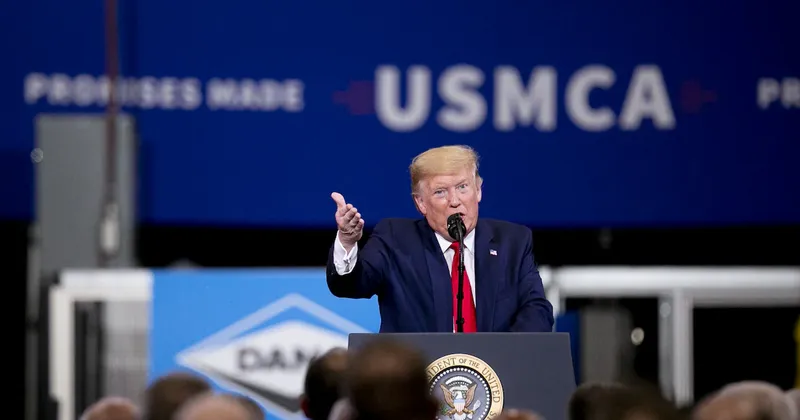 Trump dice que EE.UU. no renovará el T-MEC, lo que abre meses de conversaciones