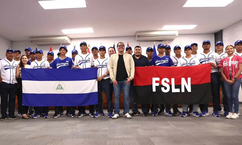 Selección U15 de Béisbol recibe abanderamiento previo al Mundial 2026