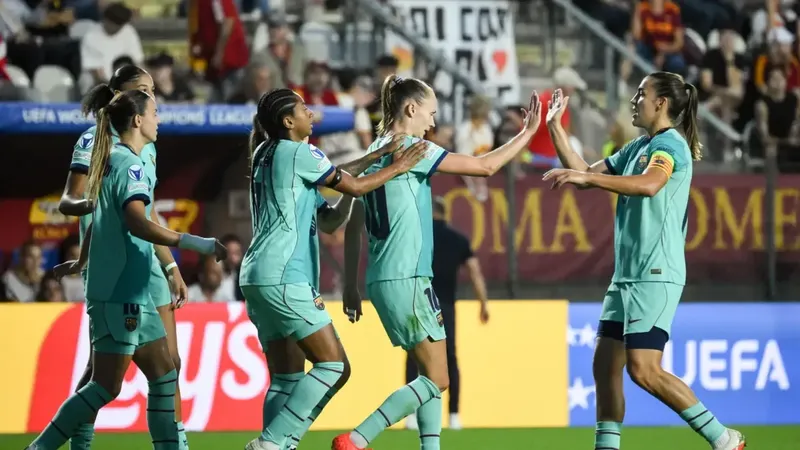 0-6: Veni, vidi, vici: el Barça arrasa en Roma