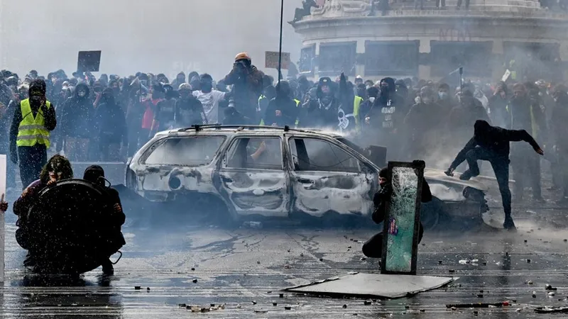 "Las mayores pérdidas aseguradas": financieros revelan el alcance de los daños tras las protestas en Francia