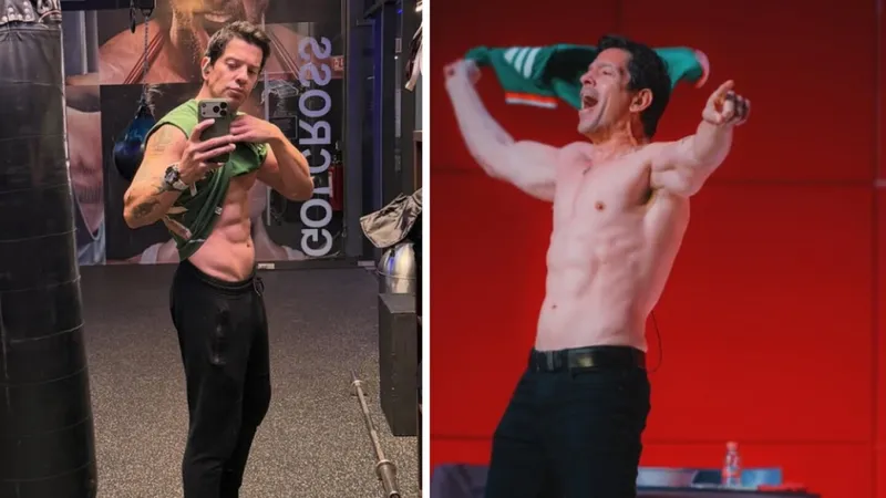 Así era Yahir hace 15 años, cuando todavía no estaba musculoso ni hacía dieta keto