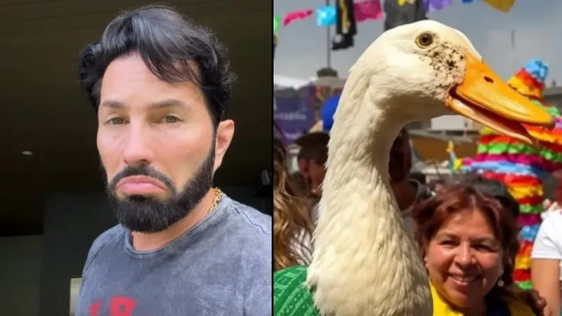 Poncho de Nigris enfrenta a susodiadorespor la compra del pato Merlín: “Si tengo dinero, en qué les afecta”