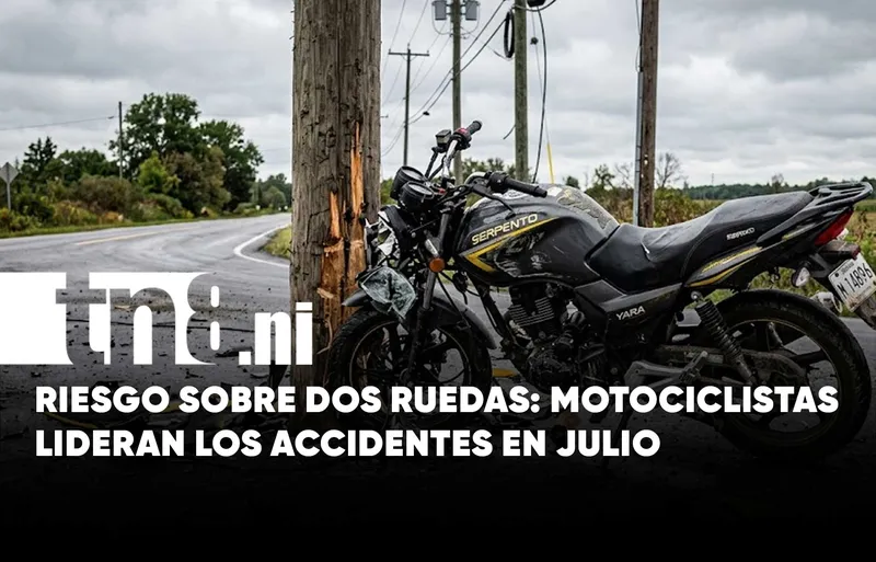 Uno de cada tres accidentes de tránsito en Nicaragua involucra a una motocicleta