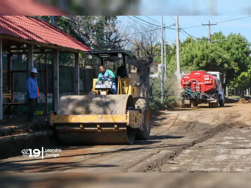 Rehabilitación de la histórica calle El Triunfo lleva un 40 % de avance