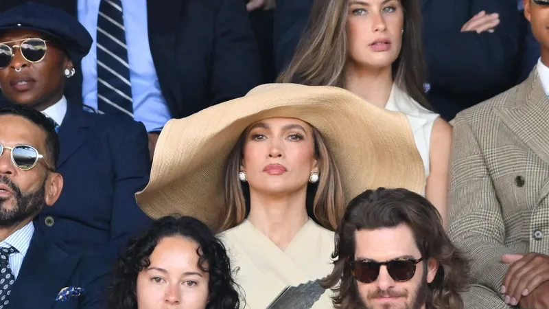Jennifer Lopez demuestra que menos es más con un impecable 'look' en Wimbledon