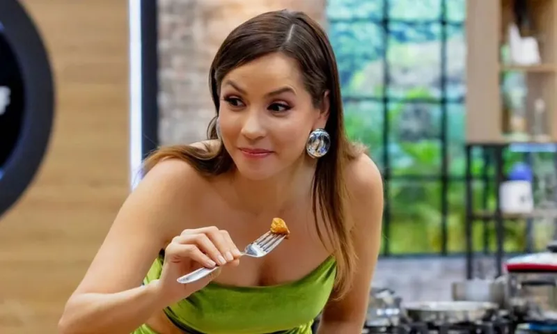 El divertido momento de Carmen Villalobos sobre su vida sentimental en “Top Chef VIP”