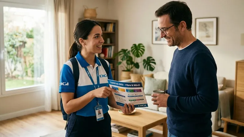 Digi puede dejarte sin Internet por rechazar la visita del técnico: la letra pequeña de la Fibra SMART que nadie lee