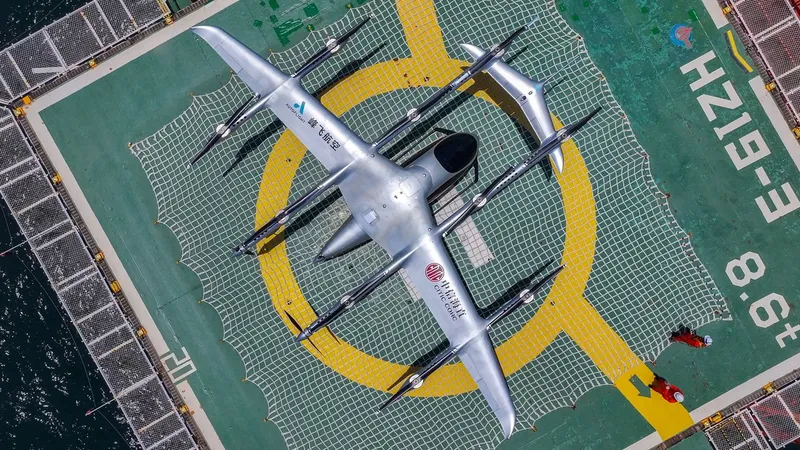China iniciará los vuelos de prueba de sus primeros ‘camiones voladores’ eléctricos