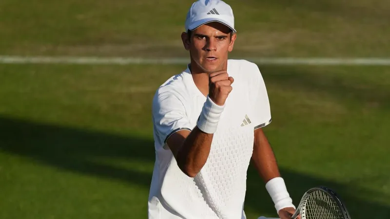 Reacción contundente de Jódar en Wimbledon