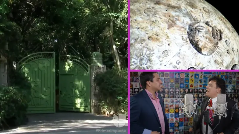 Al interior del rancho en que Juan Gabriel vivió sus últimos días: tenía su luna personal y una chocolatería