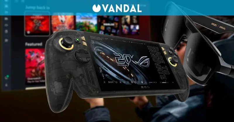 ROG XBOX Ally X20, la nueva versión de la portátil con pantalla OLED, mejoras y pantalla virtual de 171 pulgadas