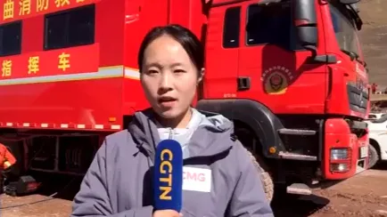 La reportera de CGTN Español ha llegado a una de las zonas más afectadas por el sismo