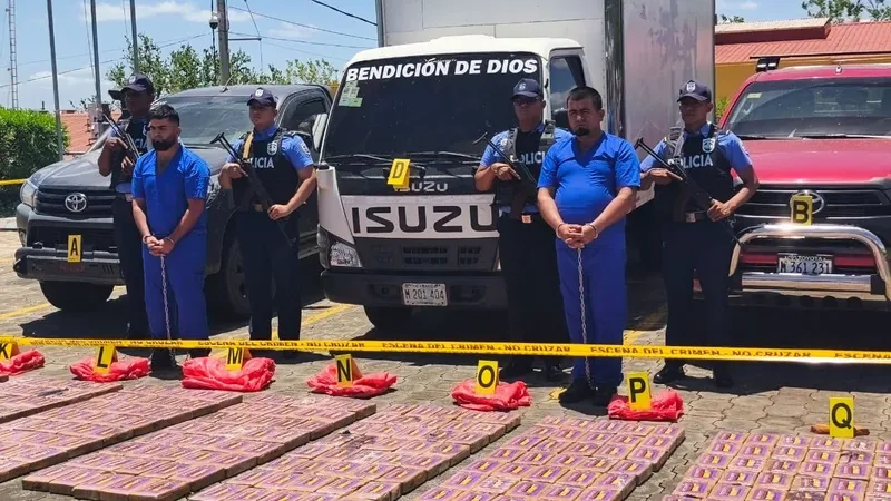 Presuntos miembros de una banda que traslada drogas de Costa Rica a Honduras ante la justicia