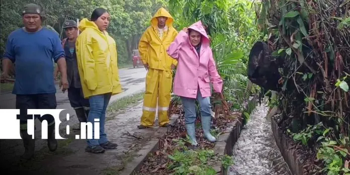 Prevención y acompañamiento marcan estrategia ante lluvias en Carazo