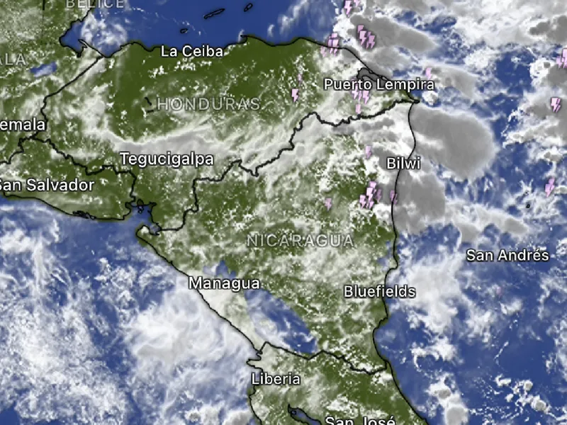 INETER: bajas presiones y onda tropical número 40 predominarán esta semana