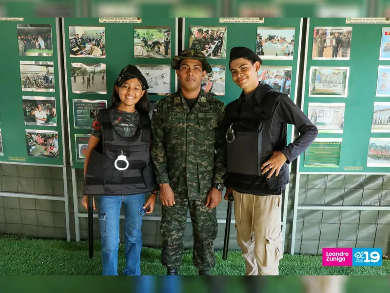 Exposición Estática del Ejército de Nicaragua cierra con amplia participación de familias