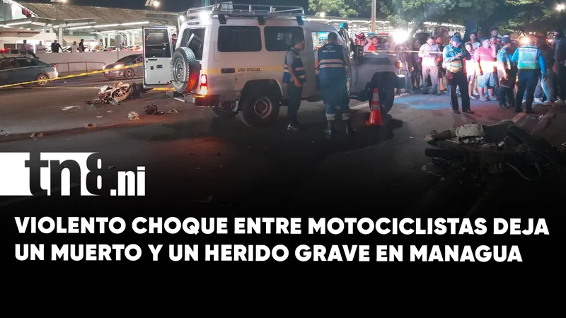 Trágico choque entre motociclistas deja un fallecido y un lesionado grave en Carretera Norte