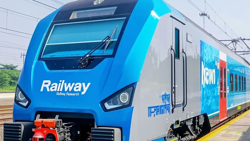 Más baratos que los trenes eléctricos, este país prepara 35 locomotoras de hidrógeno como alternativa