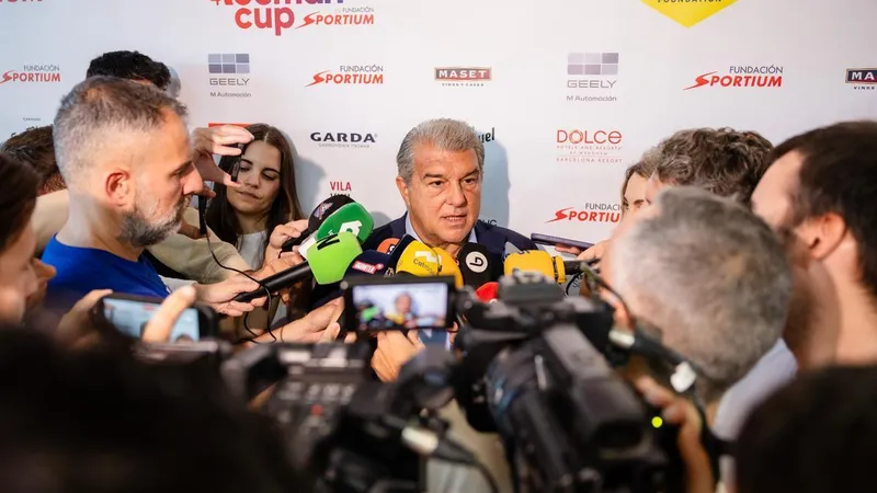 Laporta estalla contra el Madrid: “Llevan dos años sin ganar nada y usan al Barça para taparlo”
