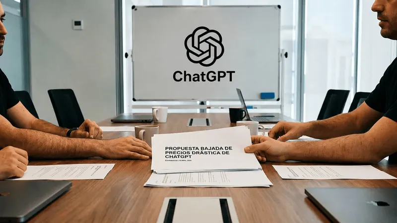 Bajada de precios drástica camino de ChatGPT: OpenAI quiere jugar sucio contra Anthropic