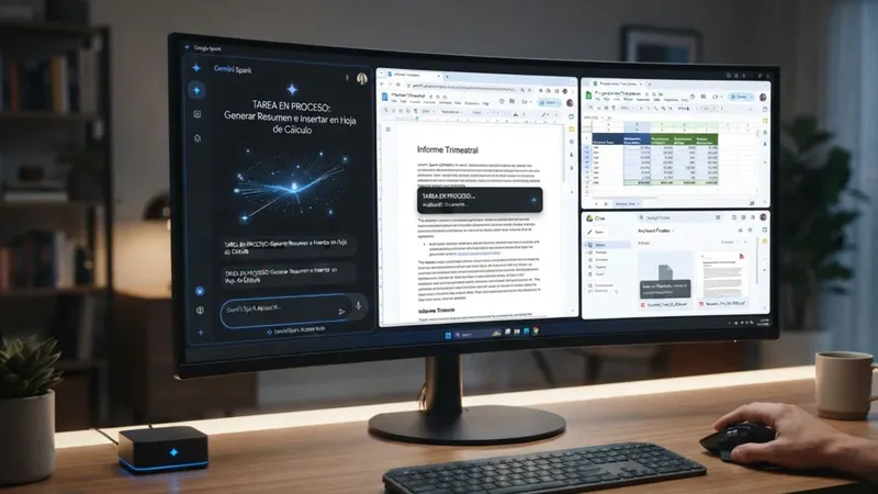 Gemini Spark da un salto clave: ahora puede trabajar en tu ordenador y hacer tareas por ti