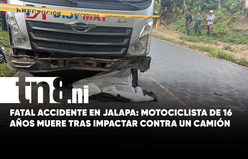 Accidente de tránsito deja una persona fallecida en Jalapa