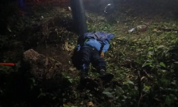 Jefe policial de San Rafael del Sur pierde la vida en accidente vial por esquivar un perro