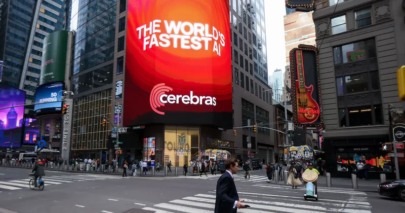 Acciones de Cerebras se desploman tras una previsión de ventas que no convenció a inversores