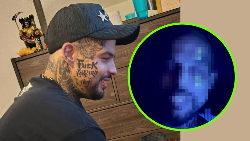 Emiliano Aguilar impacta con nuevo tipo de tatuaje que casi nadie tiene… BRILLA EN LA OSCURIDAD