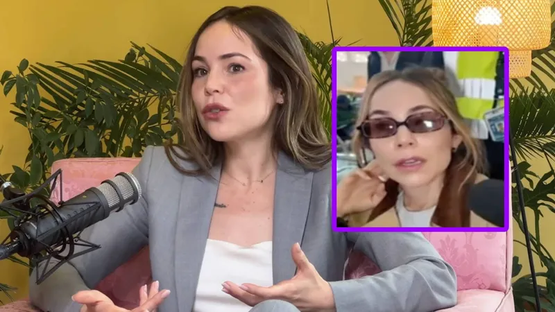 Camila Sodi se entera de la POSIBLE LIBERACIÓN del secuestrador de su mamá en plena entrevista