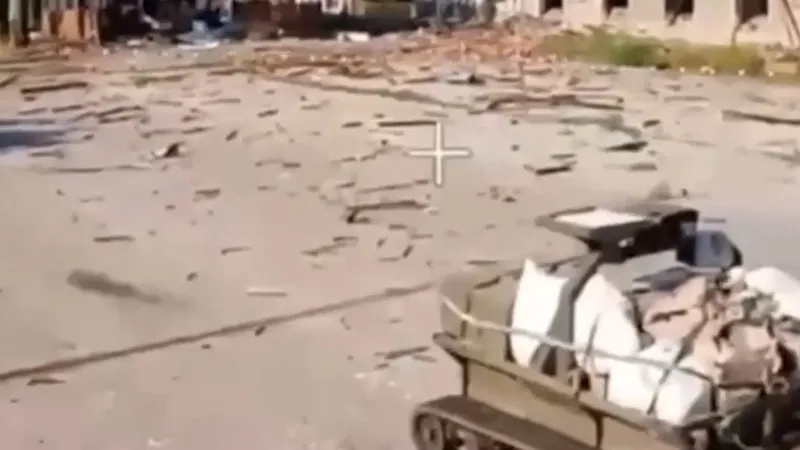 VIDEO: Drones rusos han orquestado un 'juicio final' de sistemas robóticos terrestres ucranianos