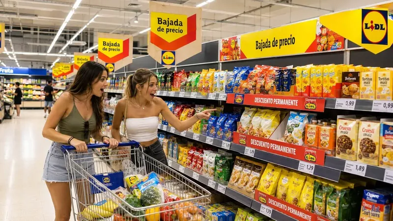 Lidl baja el precio a 800 productos tras introducir un cambio en todos sus supermercados