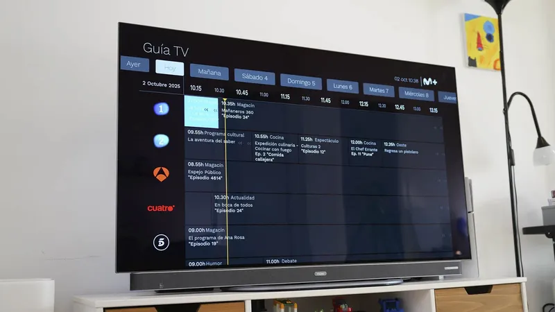 Si no ves la guía de programación de Movistar Plus desde tu viejo deco, hay explicación: «Movistar ha retirado por completo el soporte técnico»