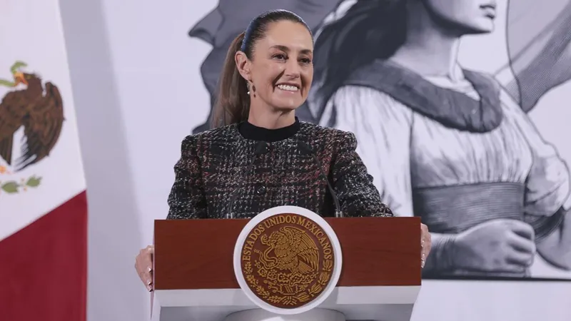 Sheinbaum dice que buscará "una buena relación" con el presidente electo de Colombia