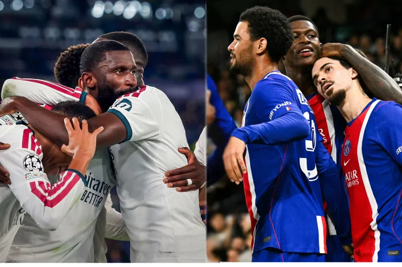 Real Madrid y PSG triunfan en jornada de Champions