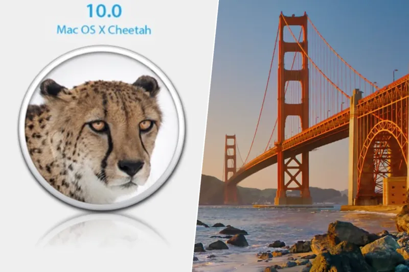 El origen de los nombres en macOS y por qué Apple abandonó los nombres de felinos por parajes de California