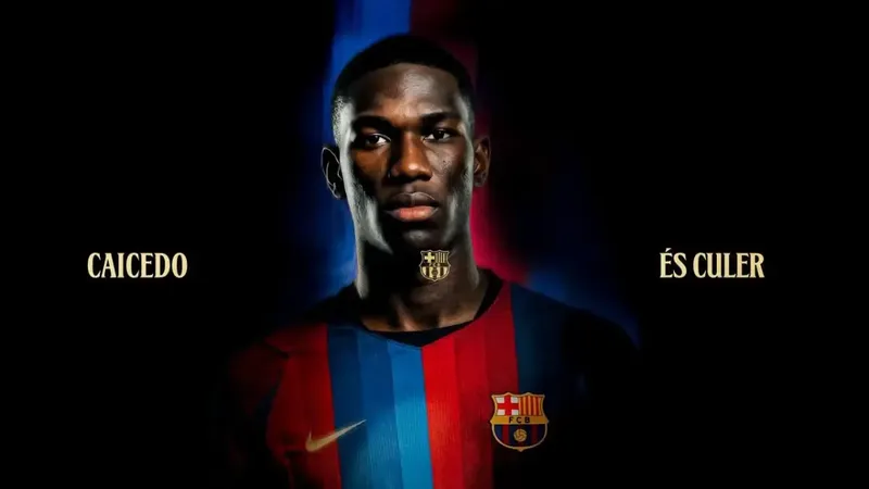 Oficial: el Barça ficha a Josué Caicedo