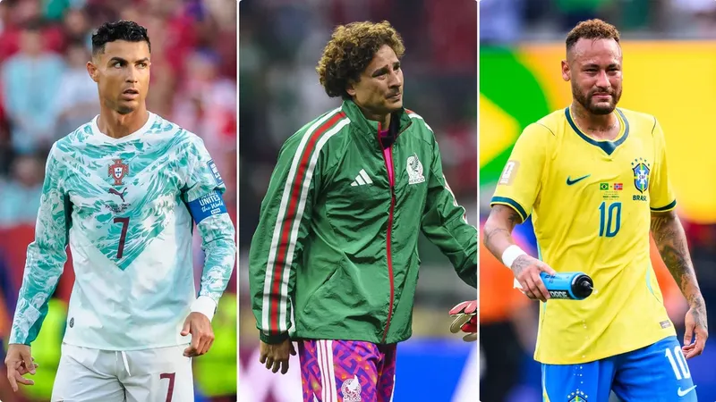 'El último baile': Cristiano Ronaldo, Memo Ochoa y Neymar Jr. confirman que se retiran del Mundial