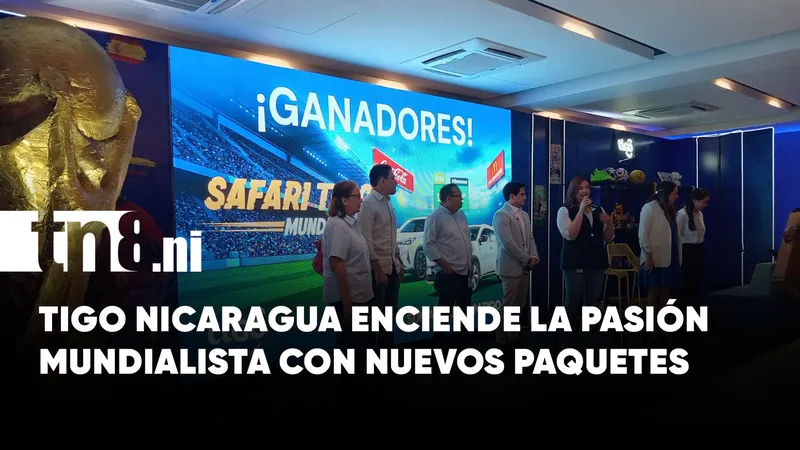 ¡La fiebre mundialista llega a Nicaragua! Tigo presenta promociones exclusivas