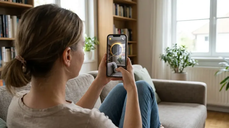 ¿Desde dónde se verá mejor el eclipse? Esta app te lo enseña en realidad aumentada antes de salir de casa